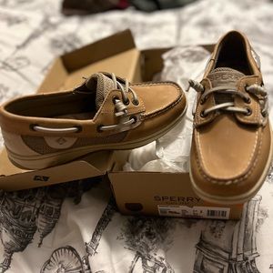 Womens Tan Sperrys